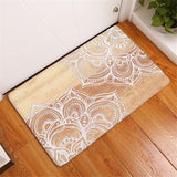 Bath Kitchen Mat Coral Velvet Non slip