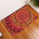 Bath Kitchen Mat Coral Velvet Non slip